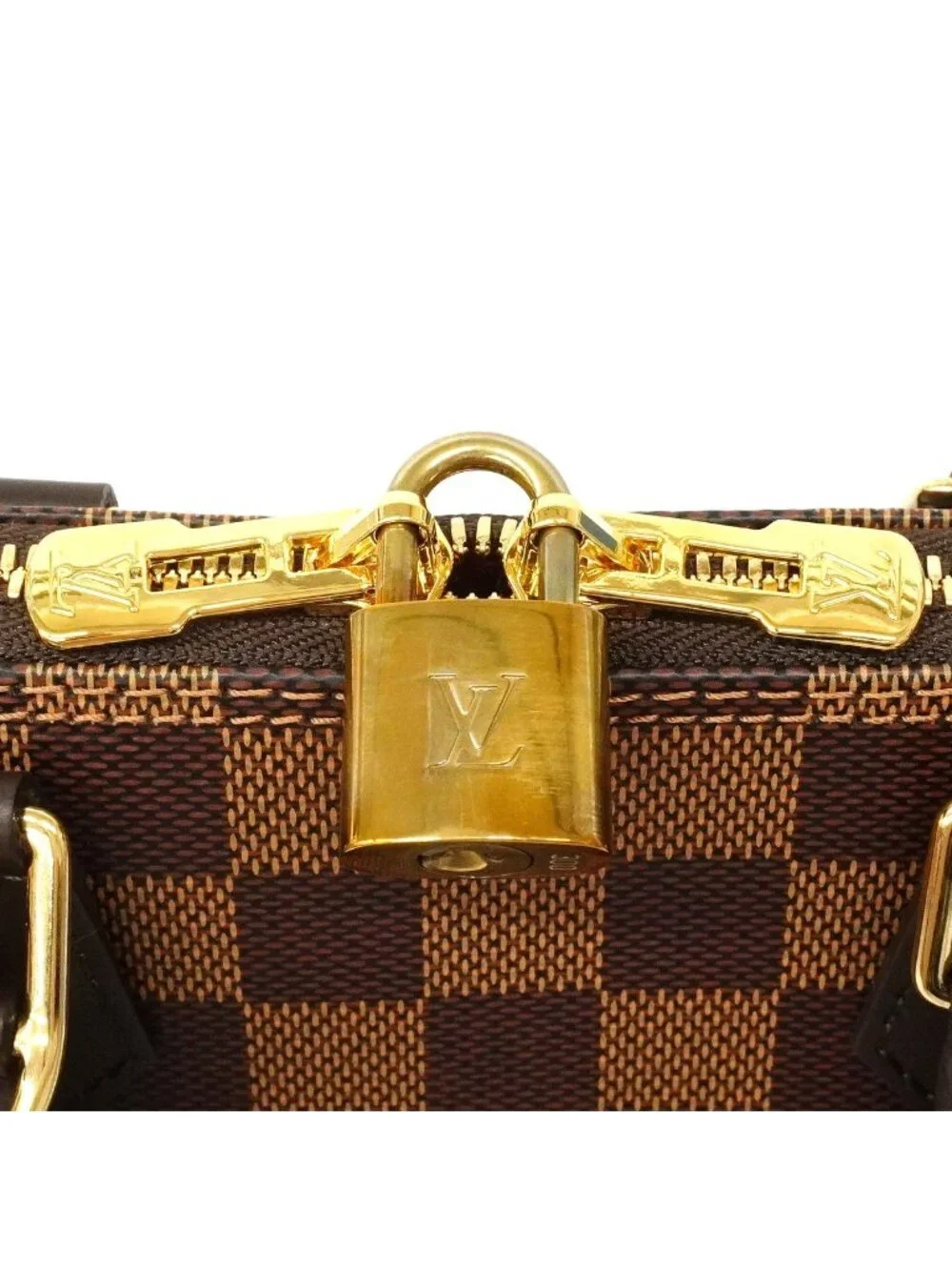 Louis Vuitton Handbag Damier Alma BB Ebene 2-Way